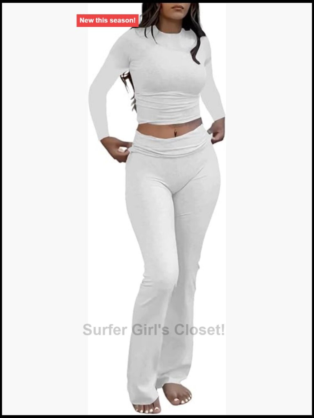 2 Piece Lounge Set Women Long Sleeve Pants Set